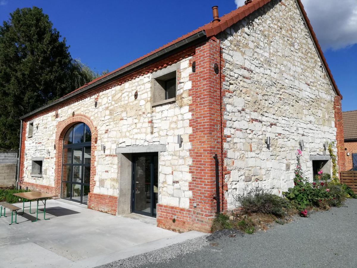 مبيت وإفطار Honnecourt-sur-Escaut La Grange Du Bosquet المظهر الخارجي الصورة